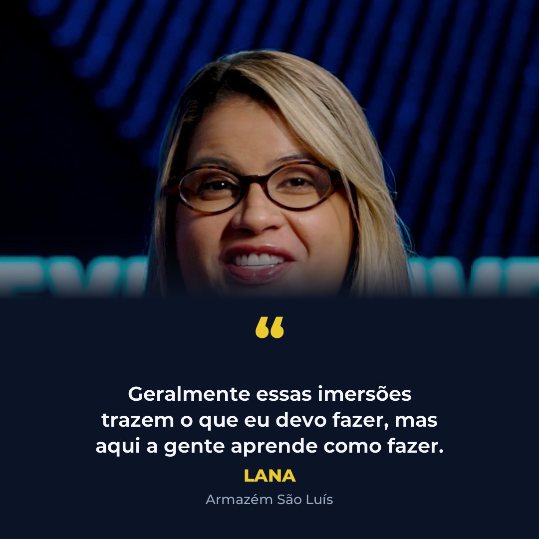 Lana, do Armazém São Luís — capa do depoimento em vídeo
